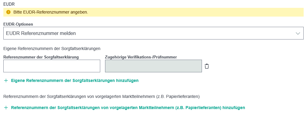 Screenshot-VLB-Oberfläche-EUDR-eigene Referenznummer pflegen